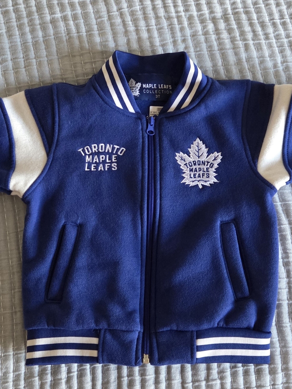 Toronto Maple Leafs Kids Zip-Up Jacket